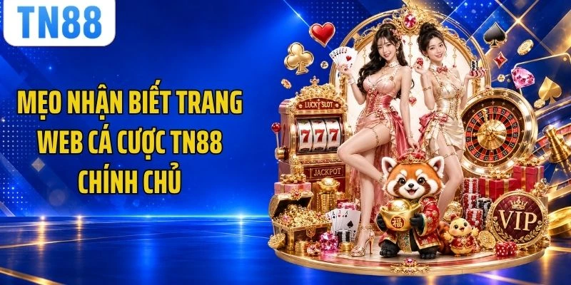 Mẹo nhận biết trang web cá cược TN88 chính chủ